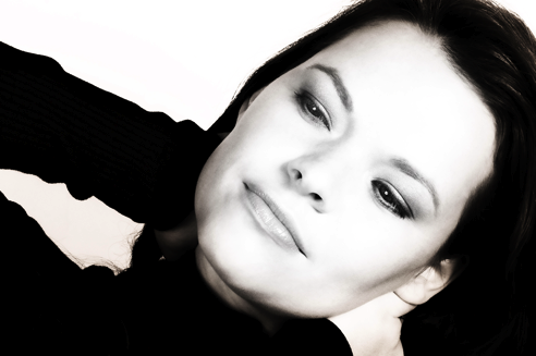 Woman bw Tinting